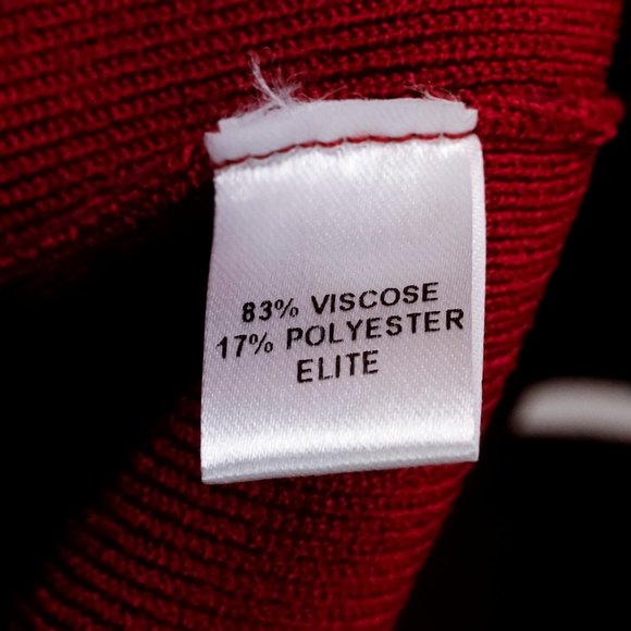 Cushnie Et Ochs FW16 Ruby Red Pencil Skirt With Slits - Picture 7 of 8